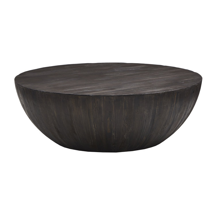 Joss & Main Brookhaven Solid Wood Drum Coffee Table & Reviews Wayfair.ca